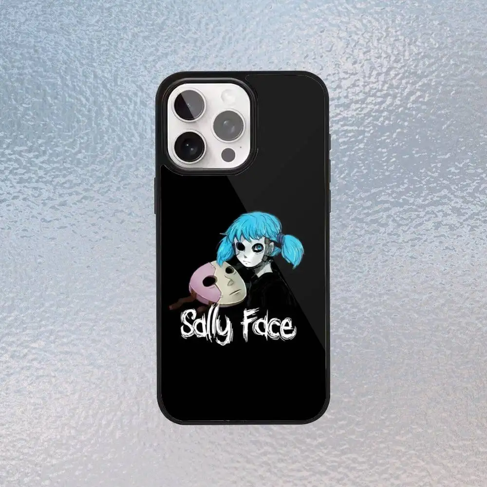 حافظة هاتف صغيرة مضادة للصدمات كارتونية S-Sally Face SF لهاتف iPhone 17,16,15,14,13,12,11 Plus، Pro Max غطاء شحن لاسلكي مغناطيسي