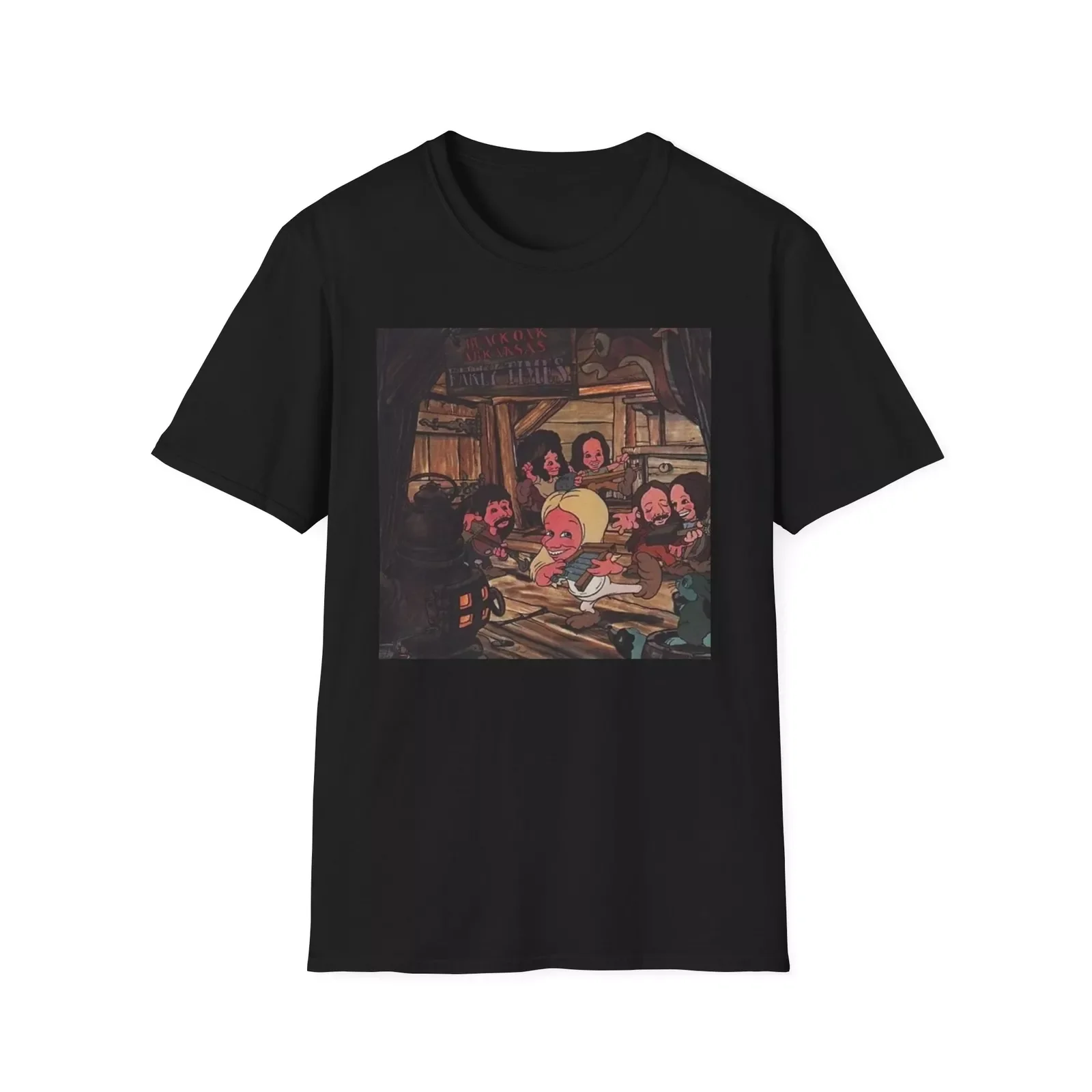 

Black Oak Graphic Printing Summer Luxury Brand Cotton Men's and Women's T-Shirts Short Sleeves Street Fashion Trend Clothing