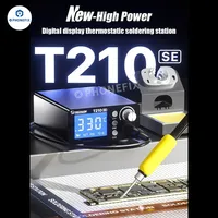 MECHANIC T210 SE Soldering Station LED Digital Adjustment Auto Sleep Quick Heating for Mobile Phone Repair Welding Tools