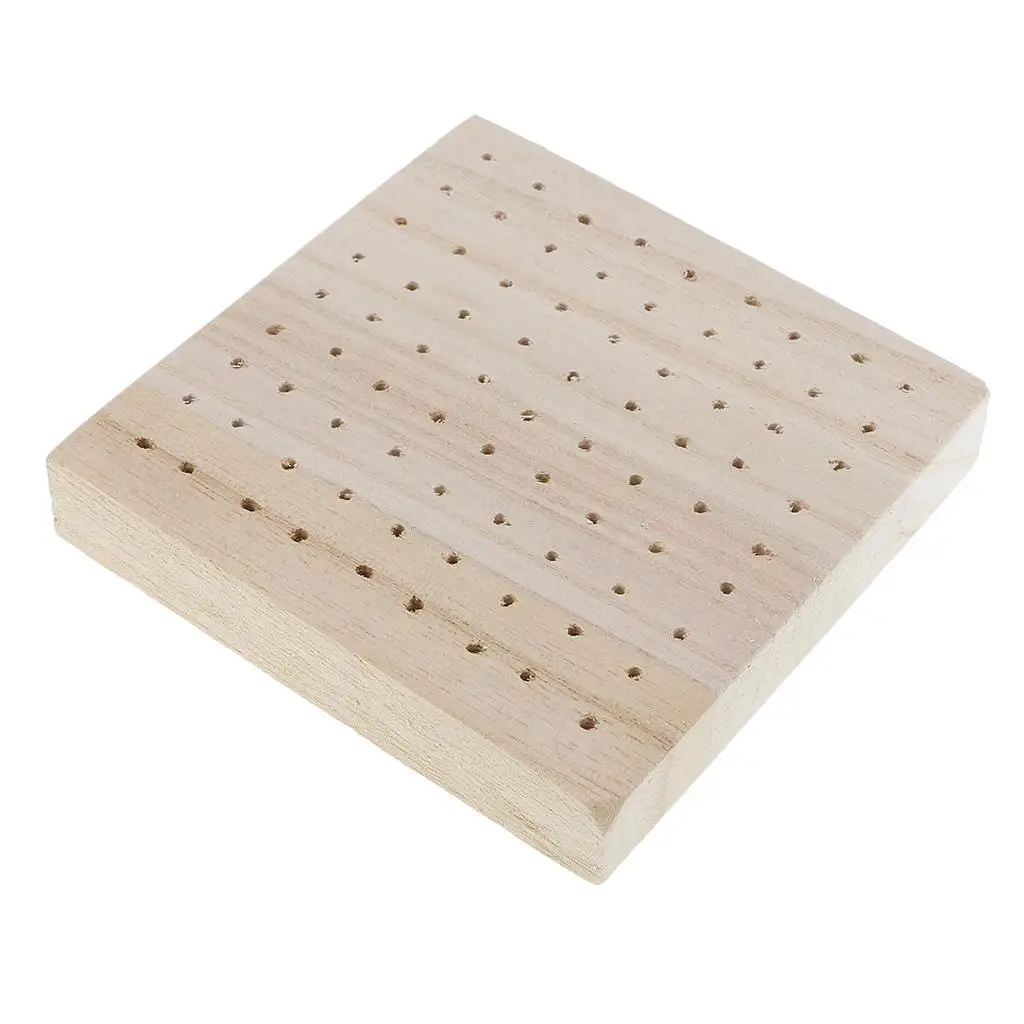 Gaten Houten Model Kleur Drogen Basisplaat Board voor Klei, Modellering, Klei Beeldjes, Pop, Modellering Skelet