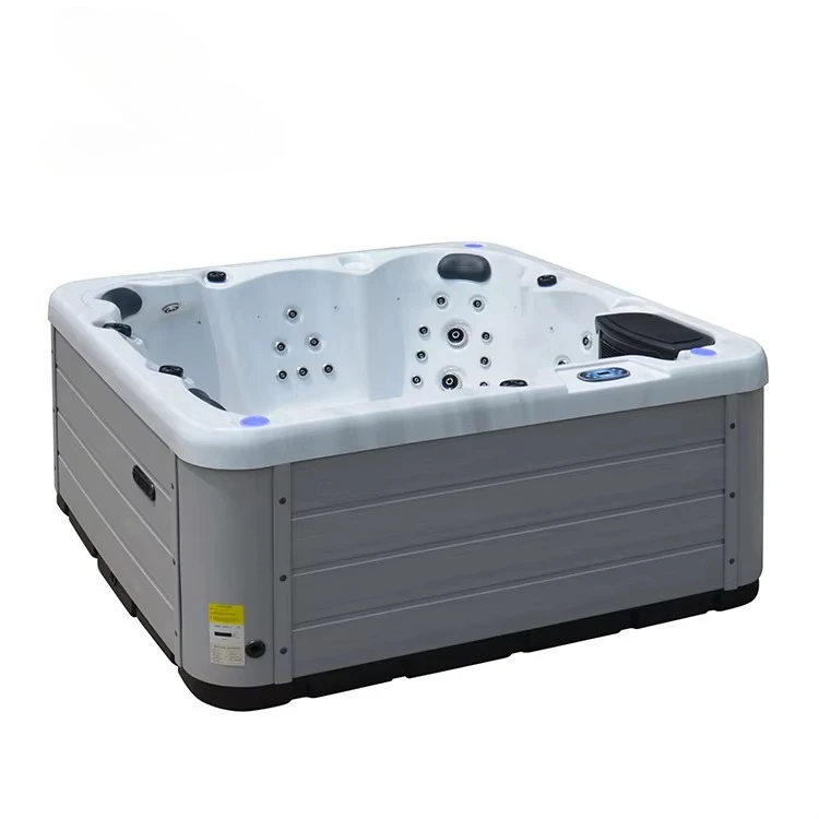 Luxury Balja hot tub outdoor backyard swimming spa center with touchscreen panel whirlpool acrylic spa tub with massage function