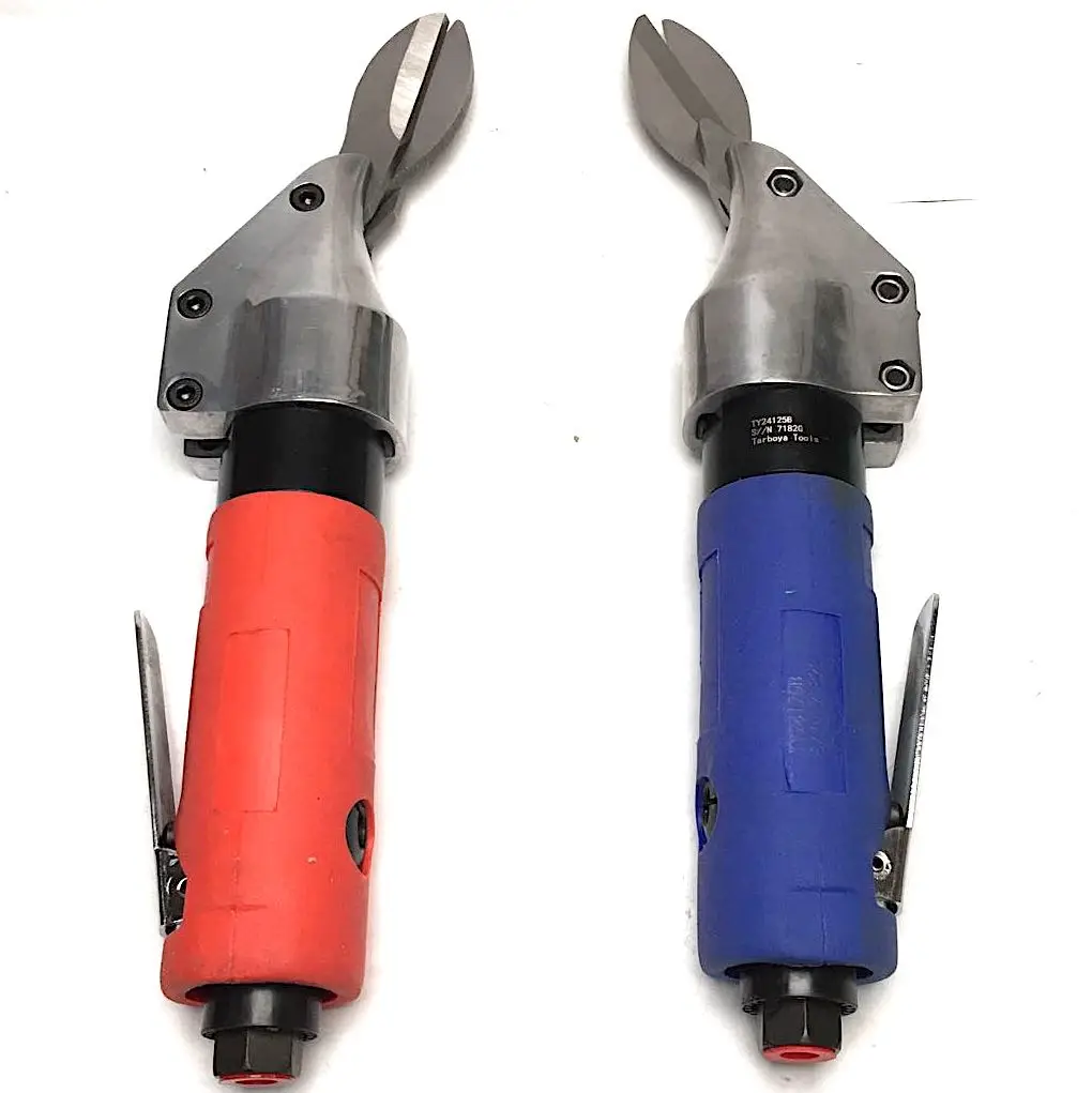 TY24125R Composite Air Operated Shear, 2,500 SPM, 15 Ga. Cut up Capacity for Steel Mesh Inline Grip Cutting Tools