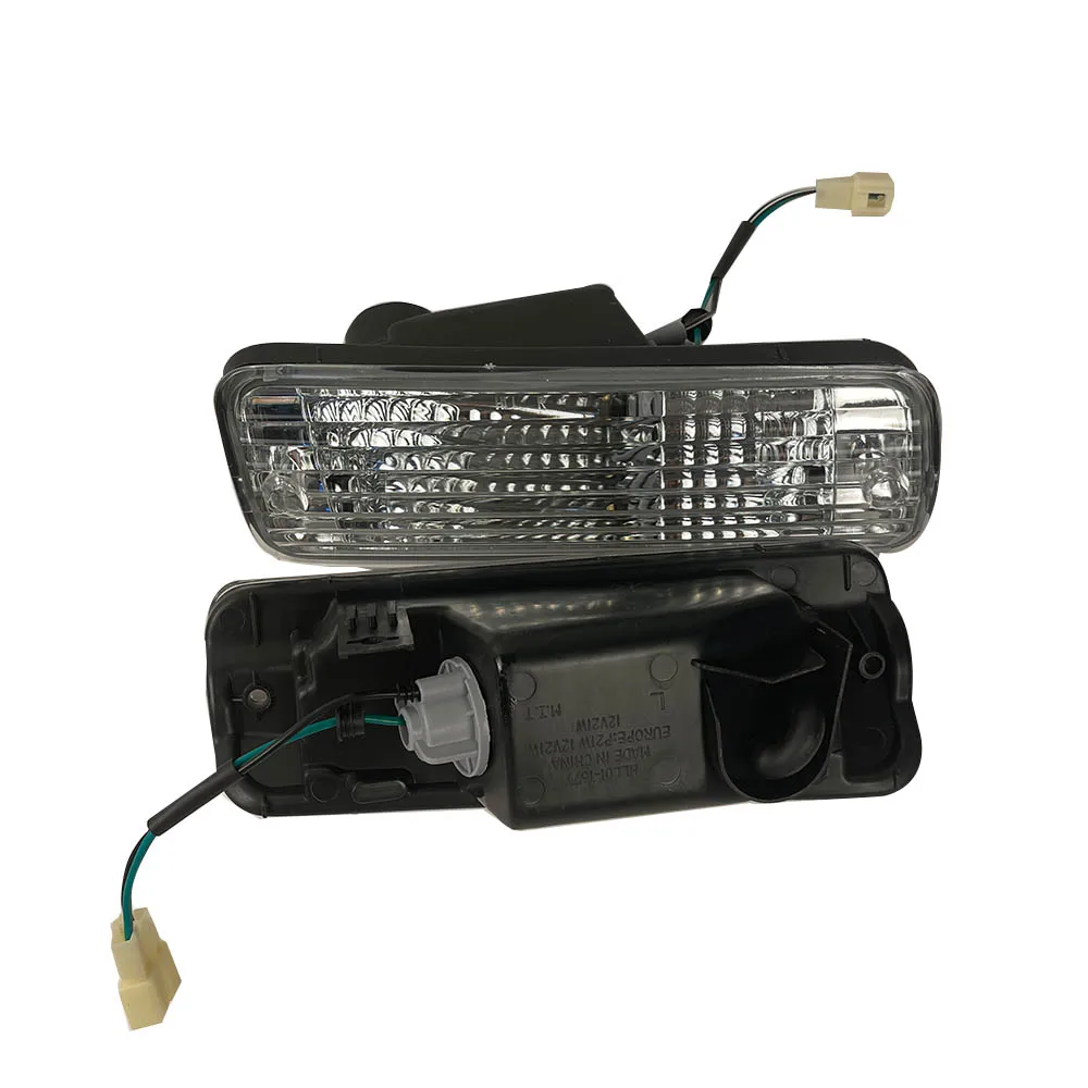 A Pair Car Fog Light Front Bumper Lamp For Toyota Land Cruiser Prado Fj70 Fj75 1993