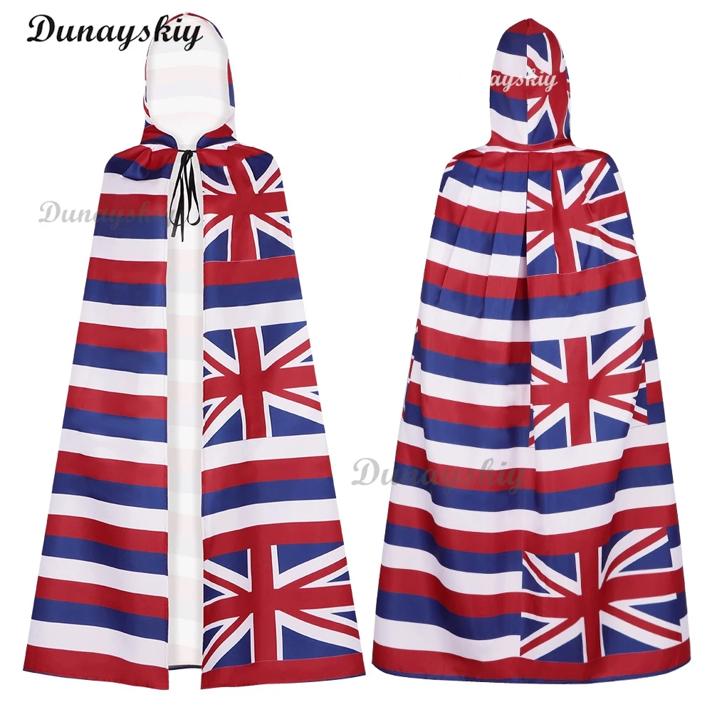 الأزرق اليهودي ثلاثية الأبعاد مقنعين تأثيري عباءة القرون الوسطى زي الساحرة ويكا مصاص دماء قزم بوريم كرنفال حفلة للجنسين موضة هالوين الرأس