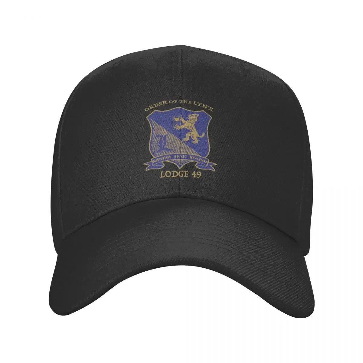 Order of the Lynx Lodge 49 Baseball Cap Cosplay Big Size Hat funny hat Luxury Cap Boy Child Women's