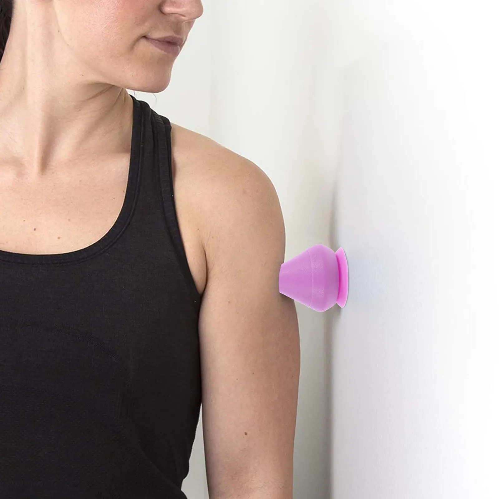 

Массажный мяч на присоске для глубокого массажа мышц, инструмент для снятия боли в спине, шее и теле, массажер для мышц, массажер для шеи, массажеры для спины