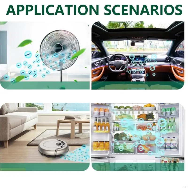 J6PE Energy Saving Ione Bridge Deodorizer Refrigerador Removedor odor Módulo gerador íons prático para uso doméstico