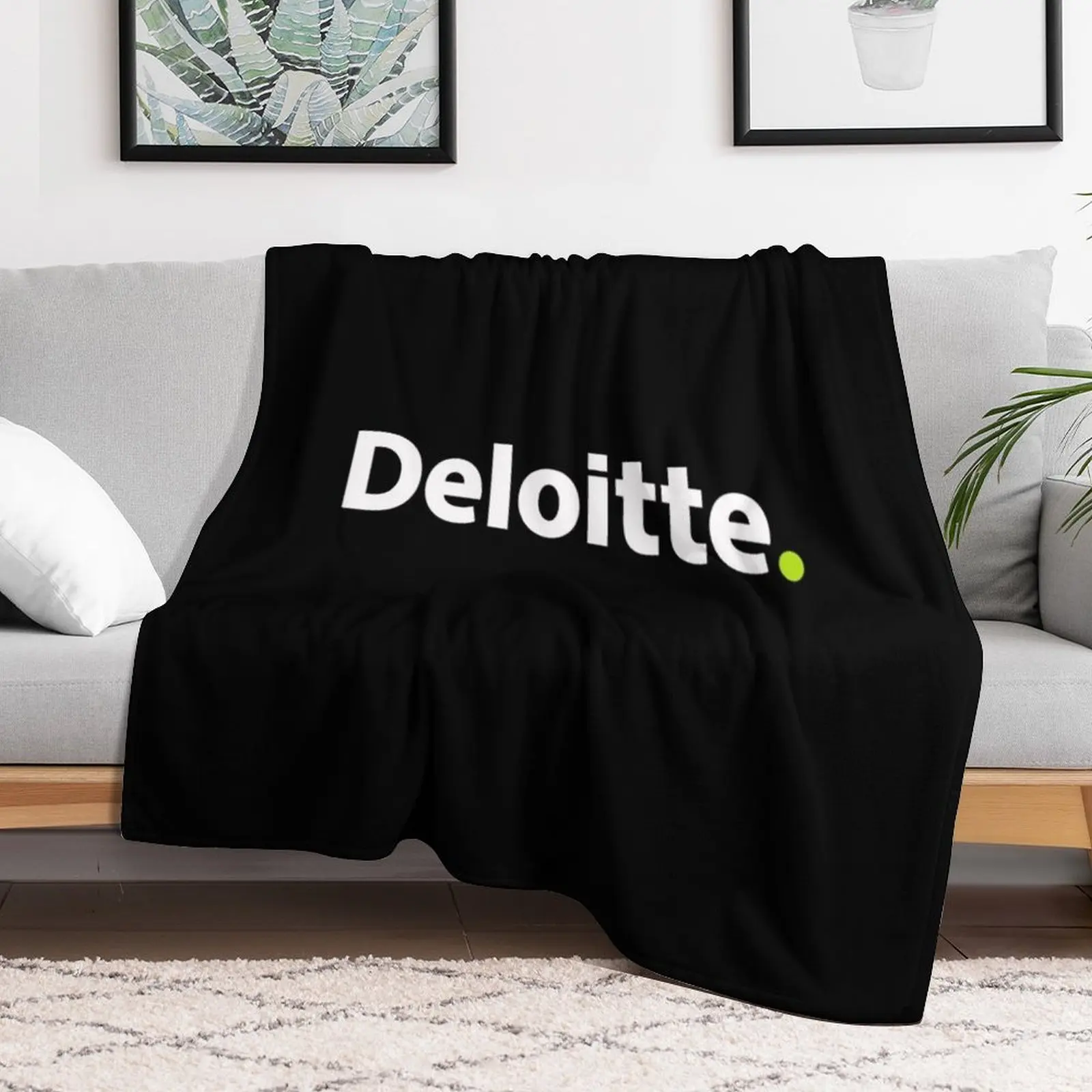 

BEST TO BUY - Deloitte Merchandise Classic . Throw Blanket Thins Luxury Brand Hairys wednesday Blankets