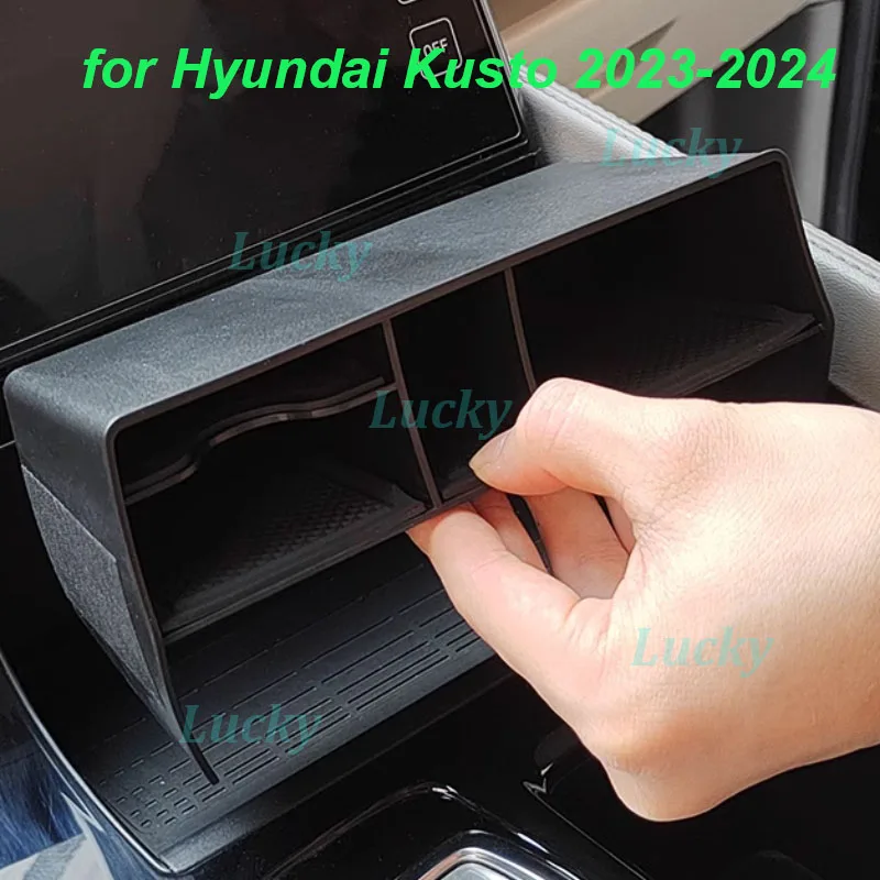 

Car Center Storage Box for Hyundai Kusto 2023-2024 Car Central Console Storage Classify Expansion Stowing Interior Accessories