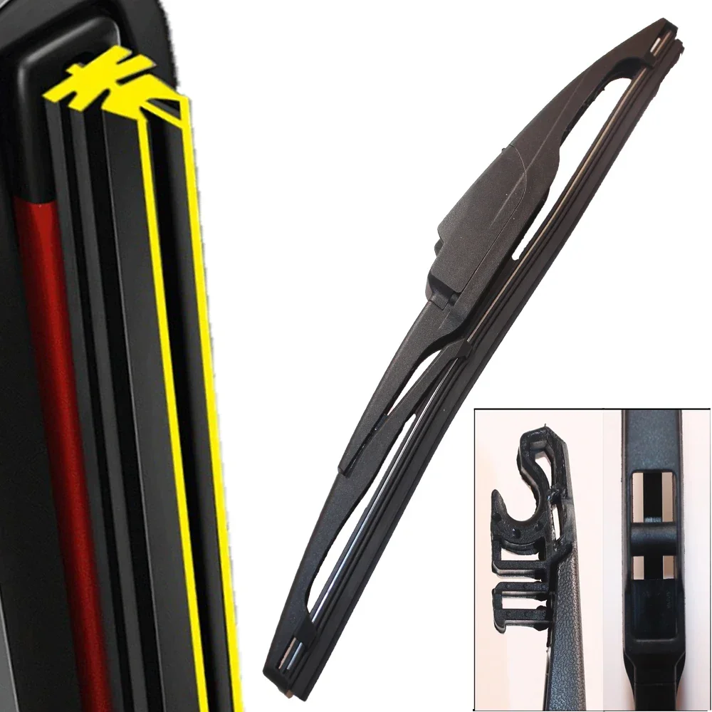 مجموعة ممسحة أمامية وخلفية من السيليكون لمازدا CX-5 KF 2017 - 2023 2018 2019 2020 شفرة ممسحة زجاج أمامي مطلية 24 "+ 18" + 14" #5