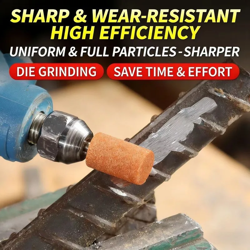 

18Sets Heavy Duty Grinding Stone Set, 1/8" Shank Fits Rotary Sander, for Metal Working & Jade Polishing