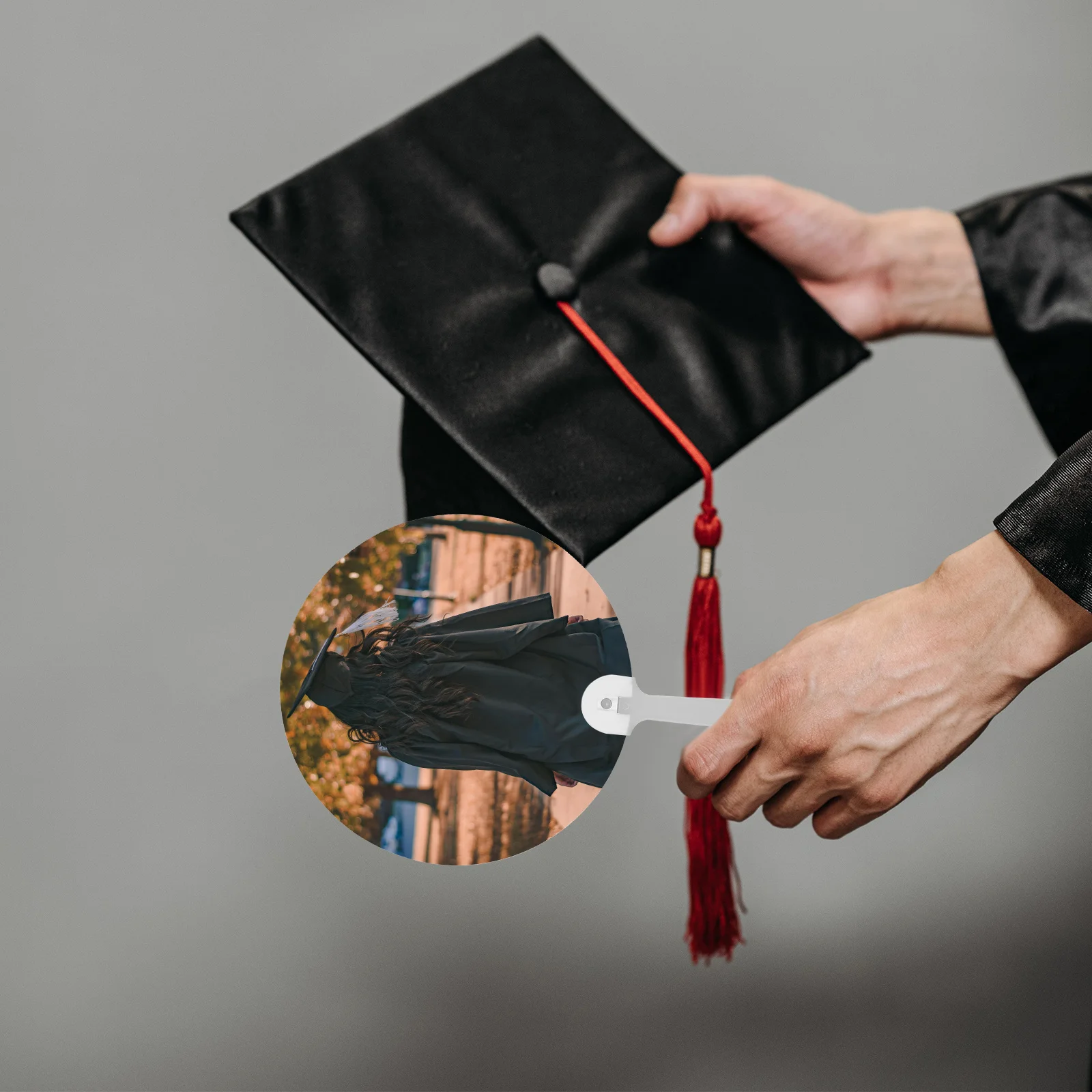 

DIY Round Blank Sublimation Hand Fan Handheld Fan for Wedding Graduation Party Crafts DIY Blank Fans Hand Sublimation Fans