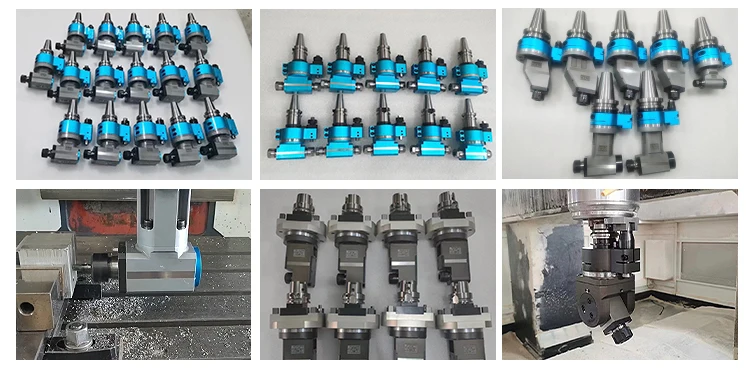 Angle Head Machine Tools Accessories Spindle Head AG90 ER16 ER16F ER11 ER25 ER32 Metal CNC Angle Head for CNC Machine