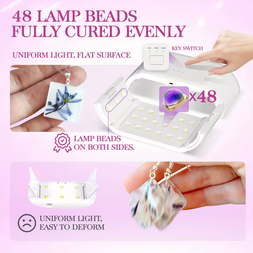 고출력 UV 램프 작동 이미지