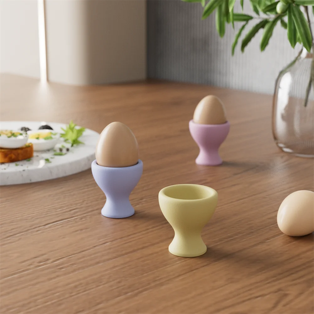 

Egg Cup for Boiled Egg Cement Silicone Mold Handmade Egg Holder Concrete and Jesmonite Mould Handmade Easter Gift Craft Tools