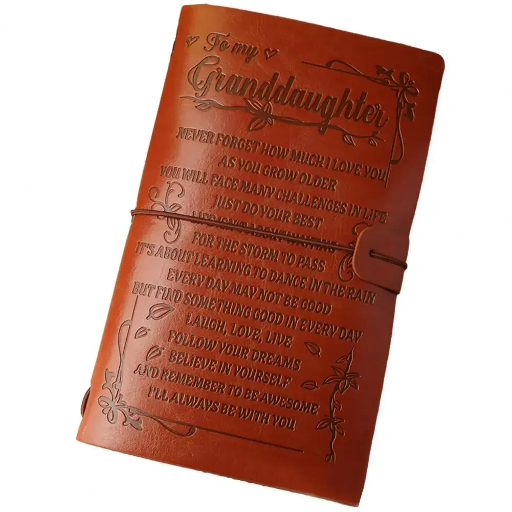 Tagebuch-Notizbuch, glattes Schreiben, hochwertige verdickte Seite, Kunstleder-Notizblock, handgefertigtes Rezeptbuch, Monatsplaner – Detail 31
