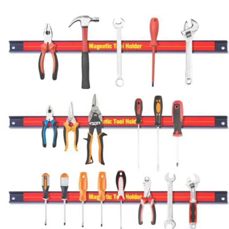 8 "Magnetische Gereedschapshouder Rek Super Sterke Metalen Magneet Opslag Organizer Bar Voor Garage Werkplaats