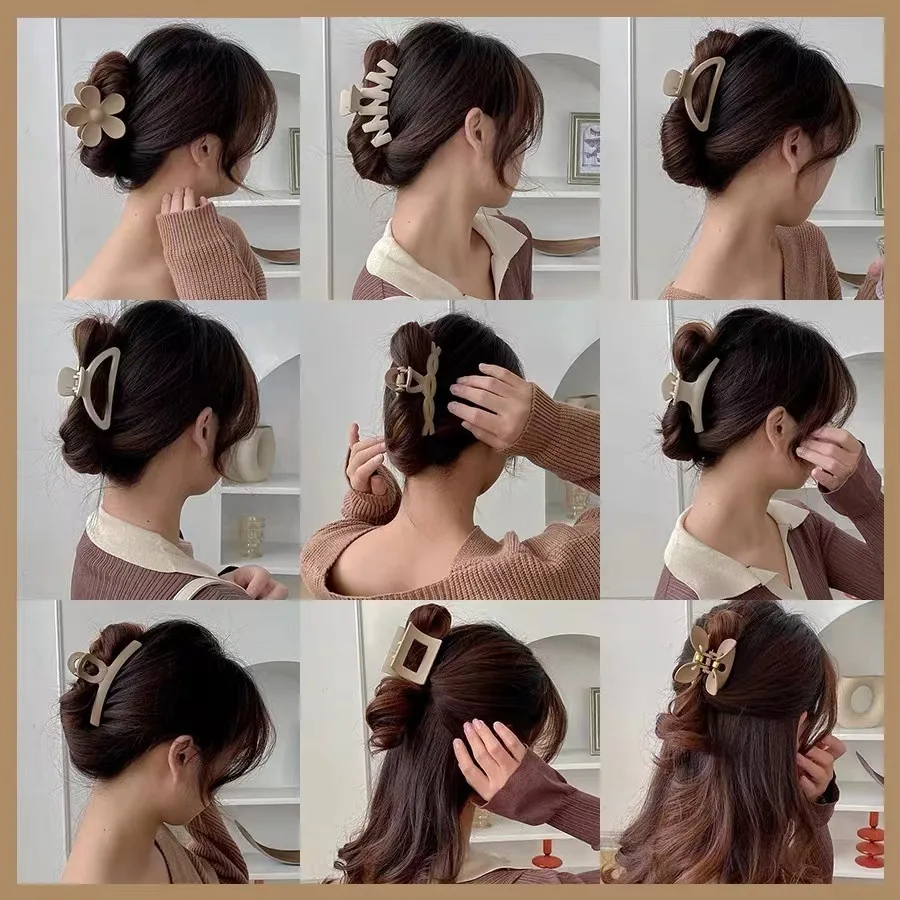 パンクメタルヘアクリップ,厚い液体,不規則なパターン,滑り止め,スタイリッシュなアクセサリー,シルバーカラーのヘアピン