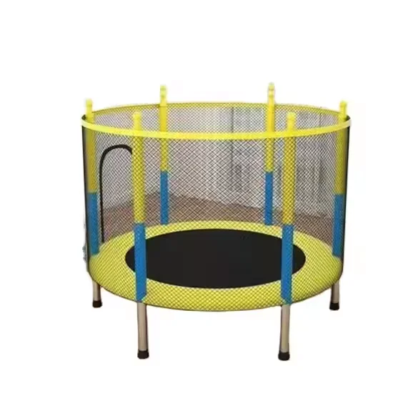 

Children's Jumping Trampoline Bed with Basketball Hoop Kids Trampoline on Sale 8ft/10ft/12ft Metal Trampoline Bed