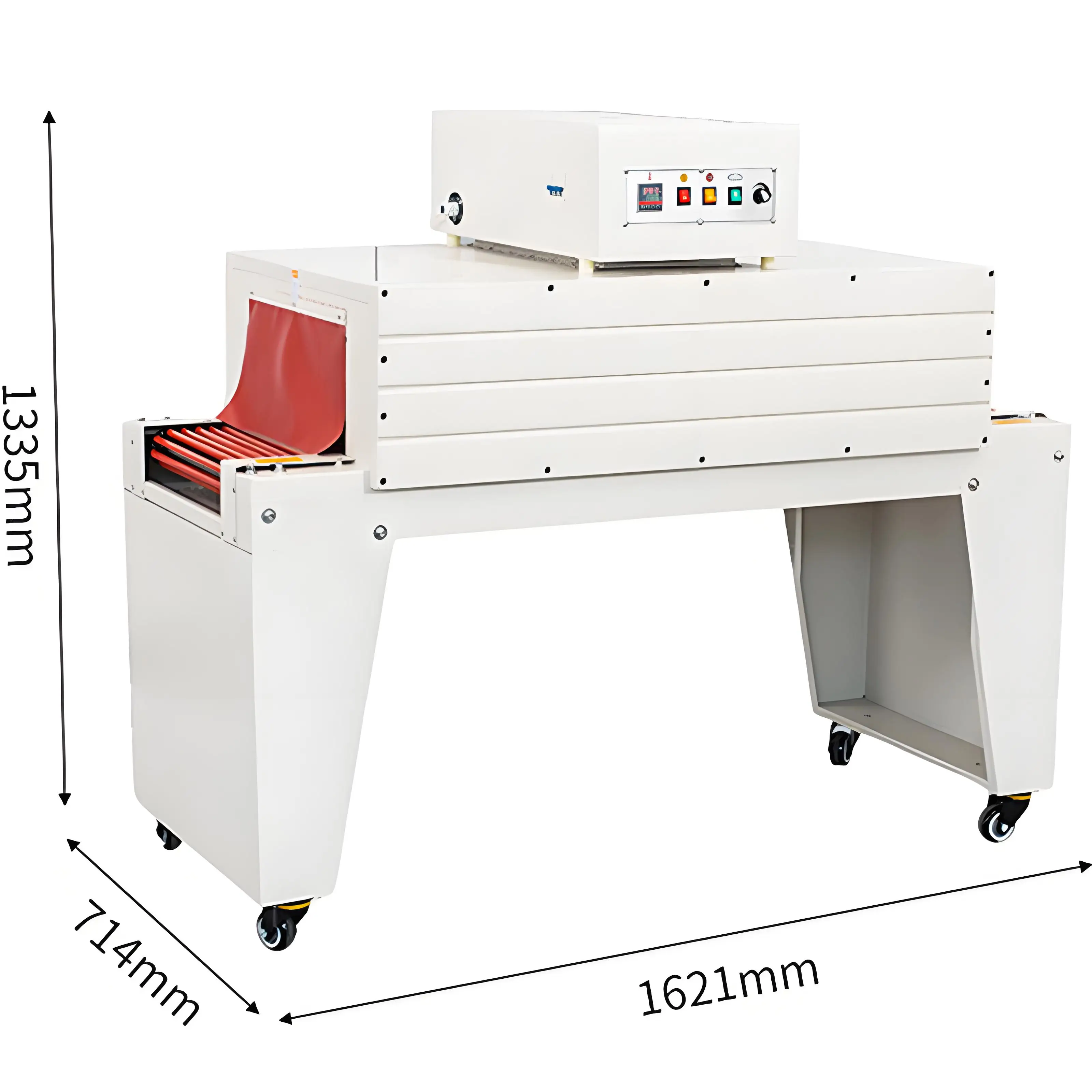 0-30Pcs Automatic Vertical Sealing and Cutting Shrink Wrapping Machine Heat Shrink Packing Machine