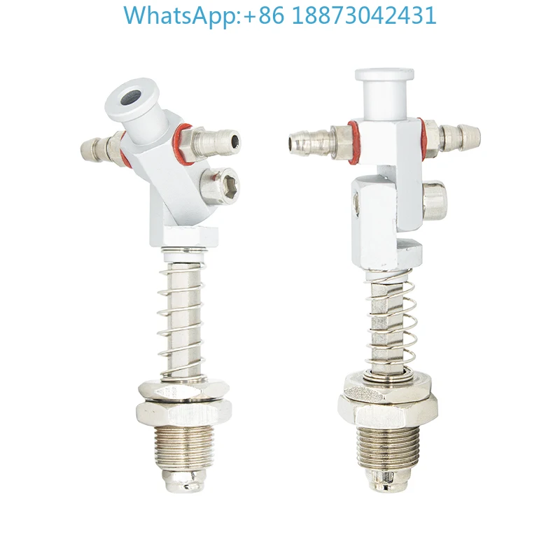 (10PCS)Manipulator sucker support rod can be adjusted to prevent rotation. M12 screw-tooth suction nozzle universal hardware