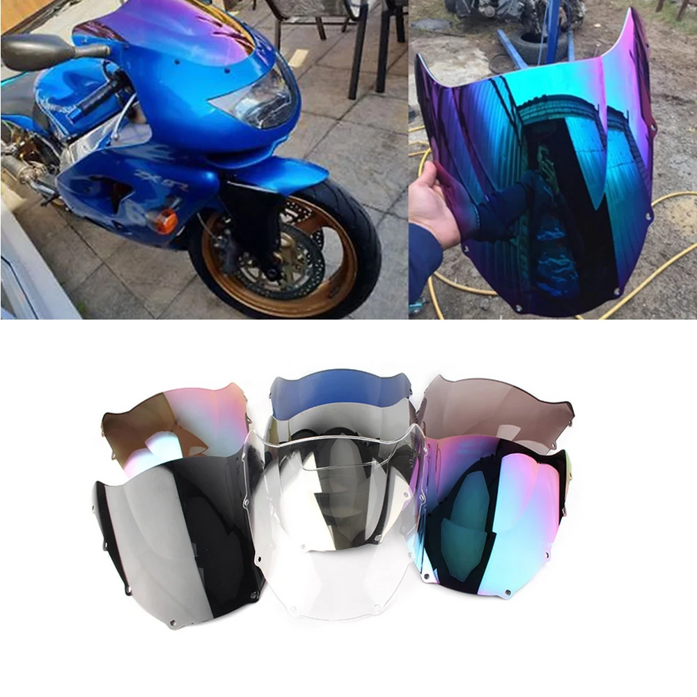 Motorcycle Windscreen Covers Screen Motorbikes Deflector Windshield For Kawasaki NINJA ZX9R ZX-9R ZX 9R 1998 1999