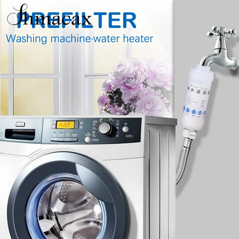 Pre-Filter Water Filter PP Cotton Filter Purifier Removal Heavy Metal Purifier Shower Washing Machine Filter Home Health