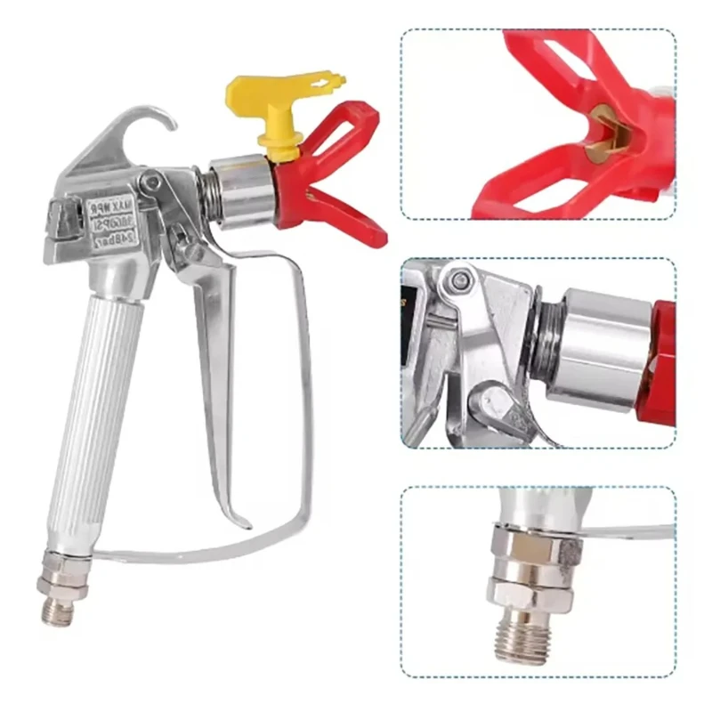 3600PSI High-Pressure Airless Spray Paint Accessory Gun Wagner Pump Spray Machine With 517 Nozzle Cover