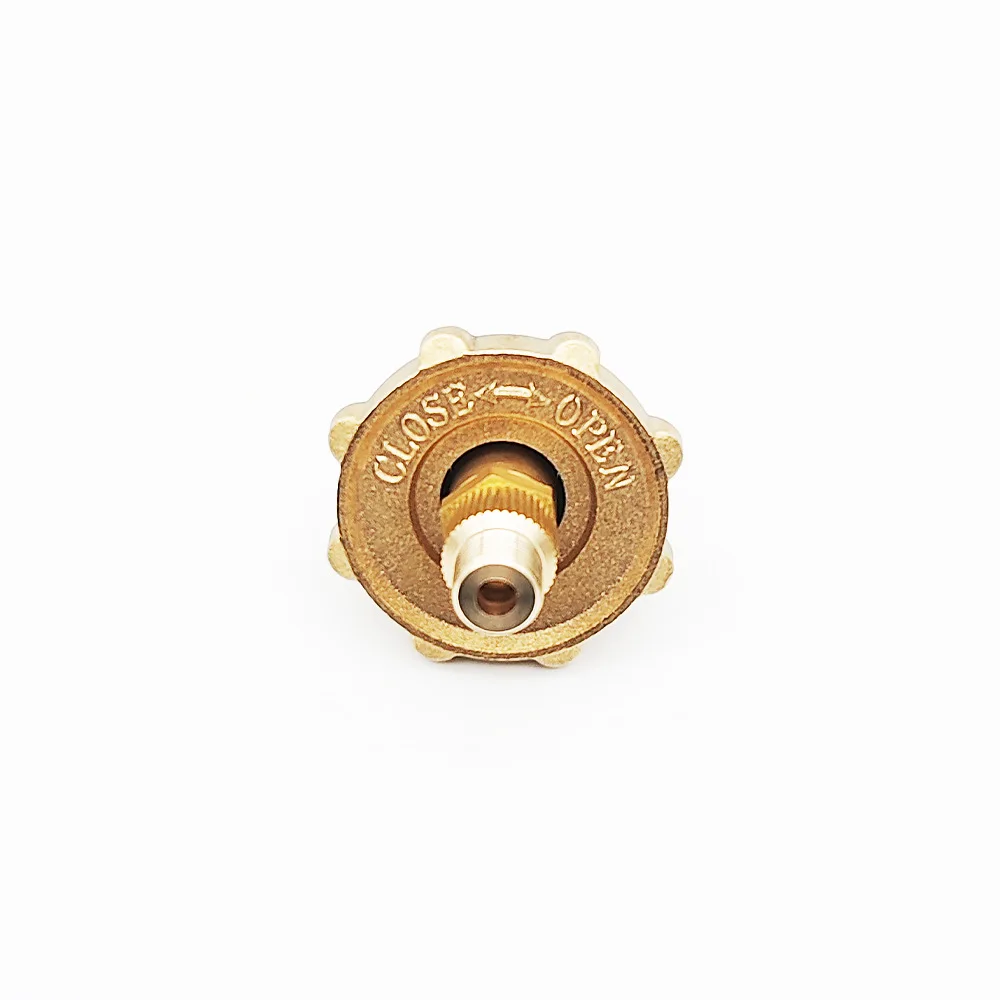 POL Propane Tank Adapter Copper LPG Tank Connector to EN417 Lindal Valve Stoves American Outdoor Gas Cylinder Adapter.