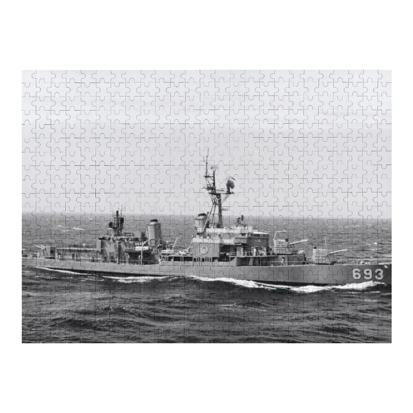 

USS MOALE (DD-693) SHIP'S STORE Jigsaw Puzzle Scale Motors Adult Wooden Personalized Kids Gifts Puzzle