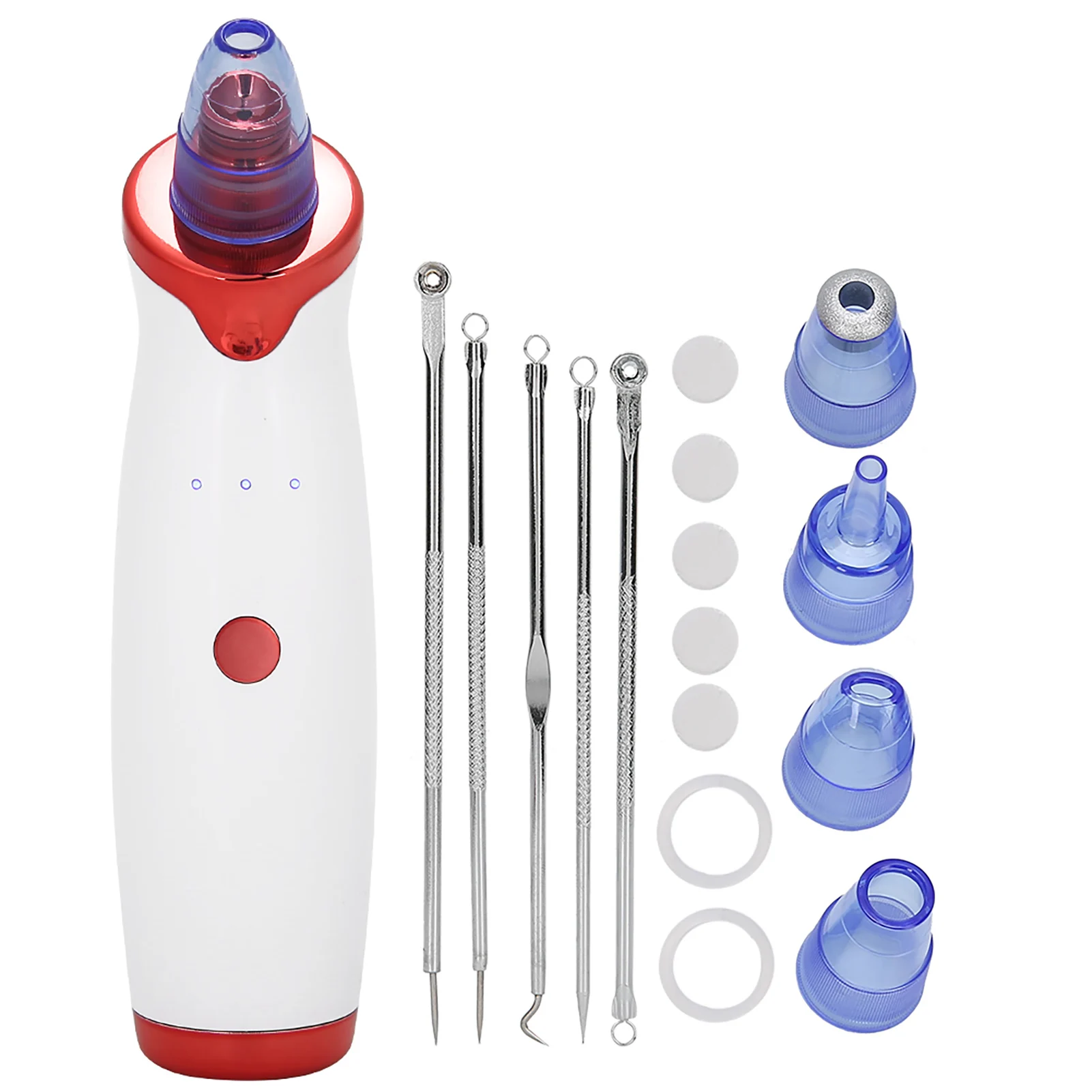 أداة إزالة الرؤوس السوداء، تنظيف المسام الكهربائي، تزيل خلايا الجلد الميت على خفيفة الوزن وصغيرة الحجم لصالونات التجميل المنزلية #3