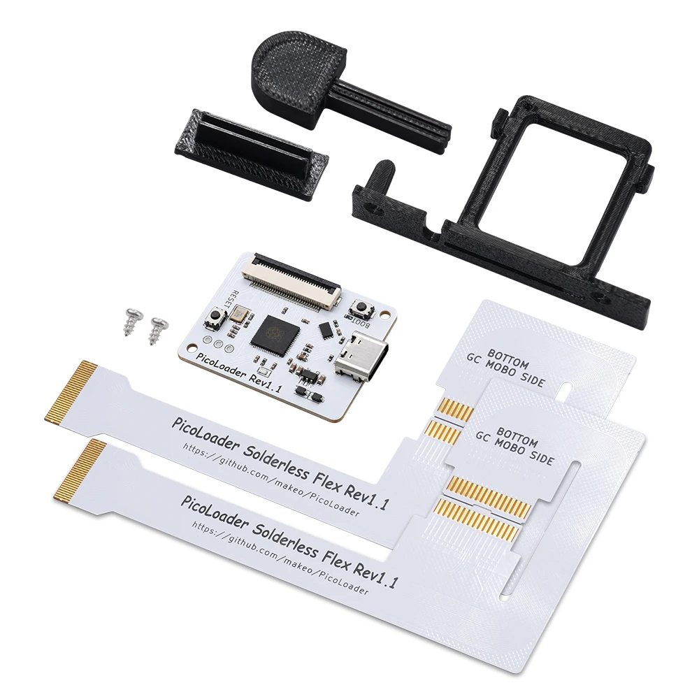 PicoLoader Flex Rev1.1 Solderless Cable Open Source Based On RP2040 Support SD2SP2 GC2SD SDGecko For GameCube NGC Console view 6