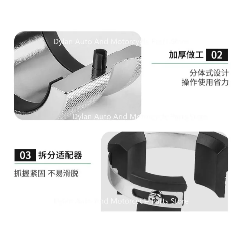 Motorcycle Front Fork Seal Driver Tool for 39-50mm Fork Tubes Motorcycle Shock Absorber Oil Seal Installation Tool
