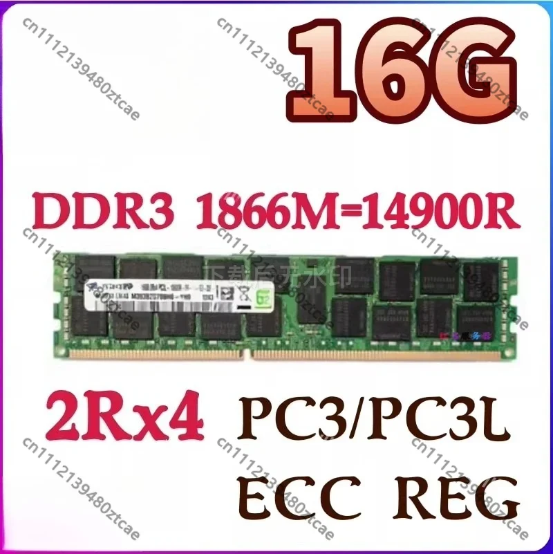 16G 32G DDR3 1600 1866 ECC REG 12800R Server Memory, Compatible with X58 X79 Motherboard, High Performance Registered RAM Module