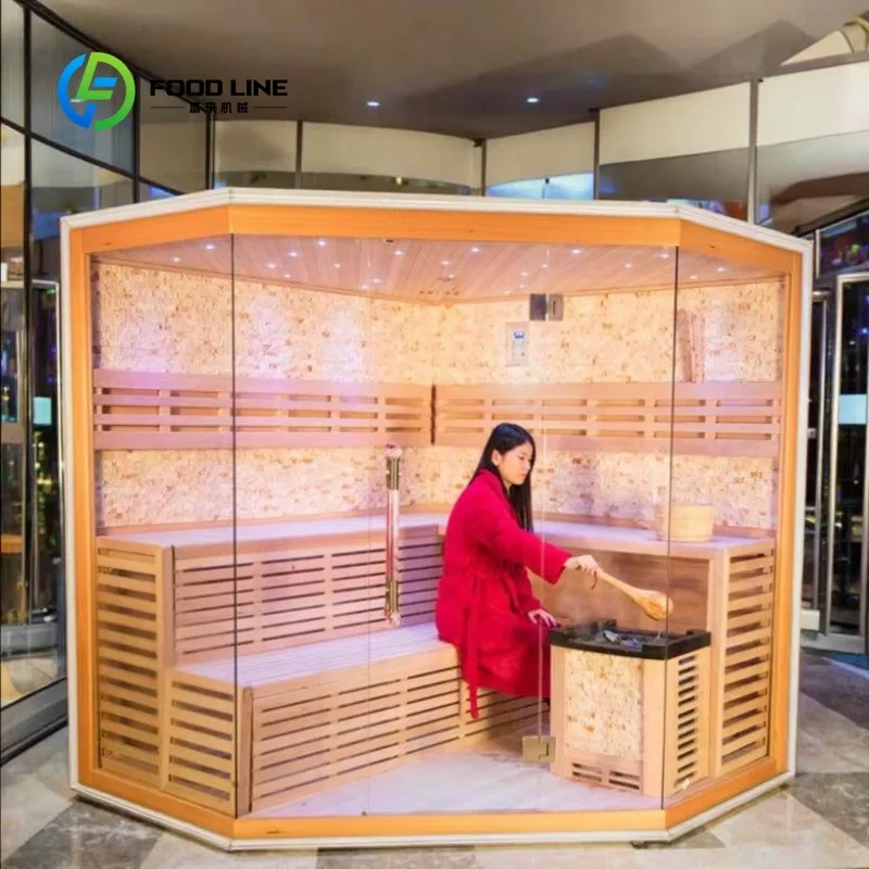 Customized Glass Sauna Room With Heater And LED Lighting For Modern Home Spa And Family Therapy Bulk Order Wholesale Offer