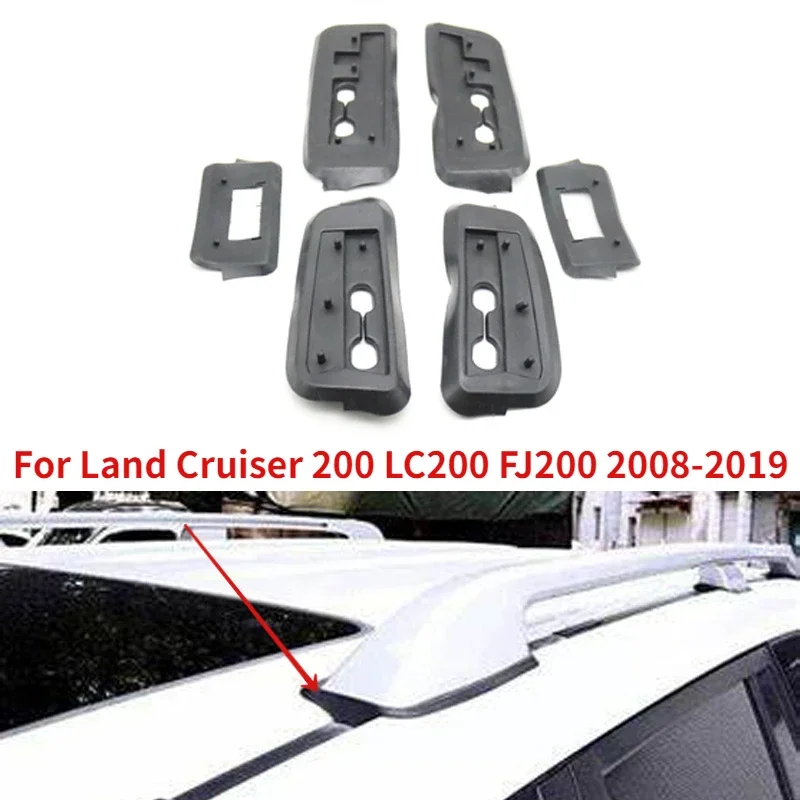 1 Set Car Roof Luggage Rack Gasket Rubber Waterproof Pad For Toyota Land Cruiser 200 08-19 Prado LC120 FJ120 03-09 Fj150 10-17