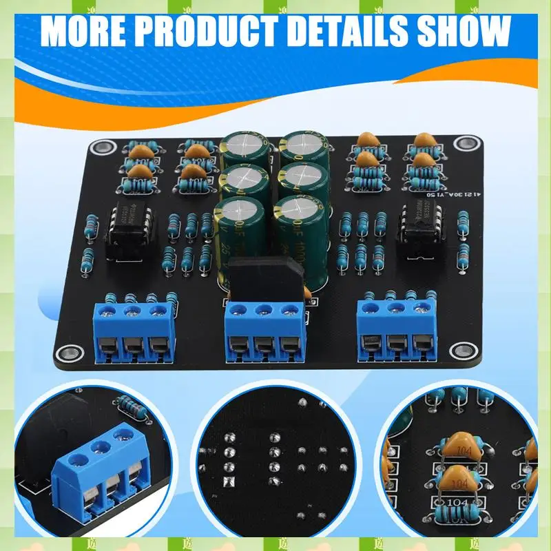 2025 Scheda preamplificatore Hifi Accessori per amplificatori di potenza Hifi Amplificatore di potenza Preamplificatore Scheda di sintonizzazione Pannello frontale, Preamplificatore HiFi