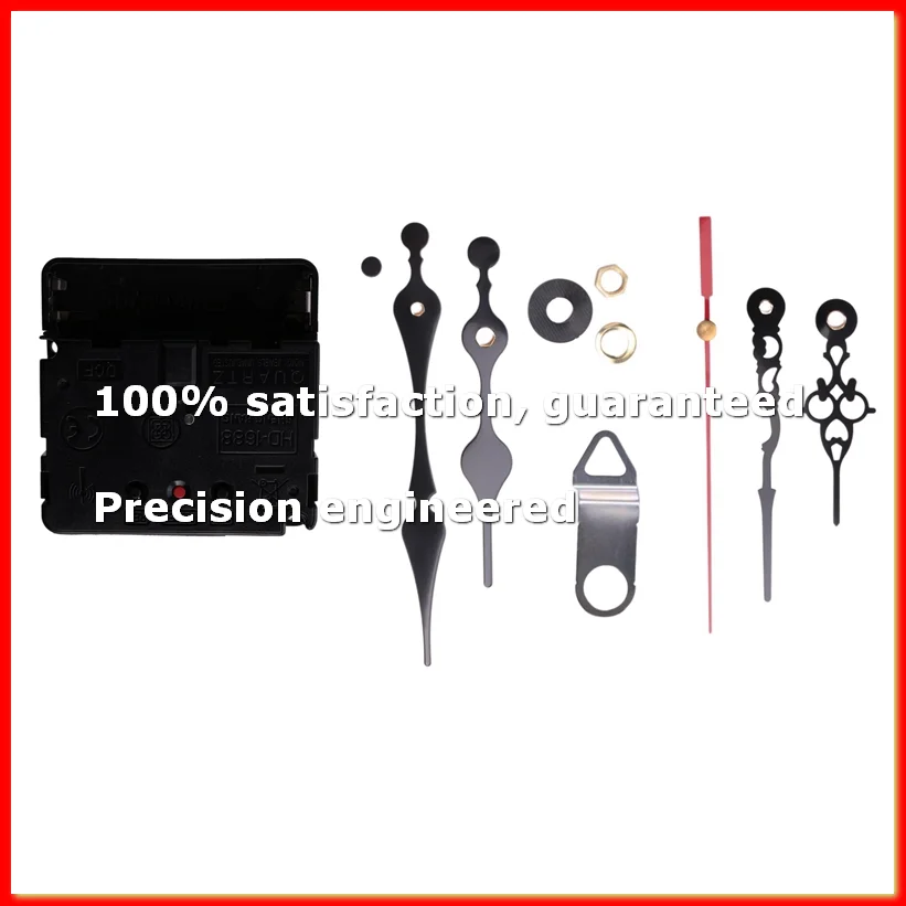 Radio Controlled Silent DIY Clock Movement Mechanism Kit Germany DCF Signal Mode with 2 Sets Hands Repair Replacement-A09G