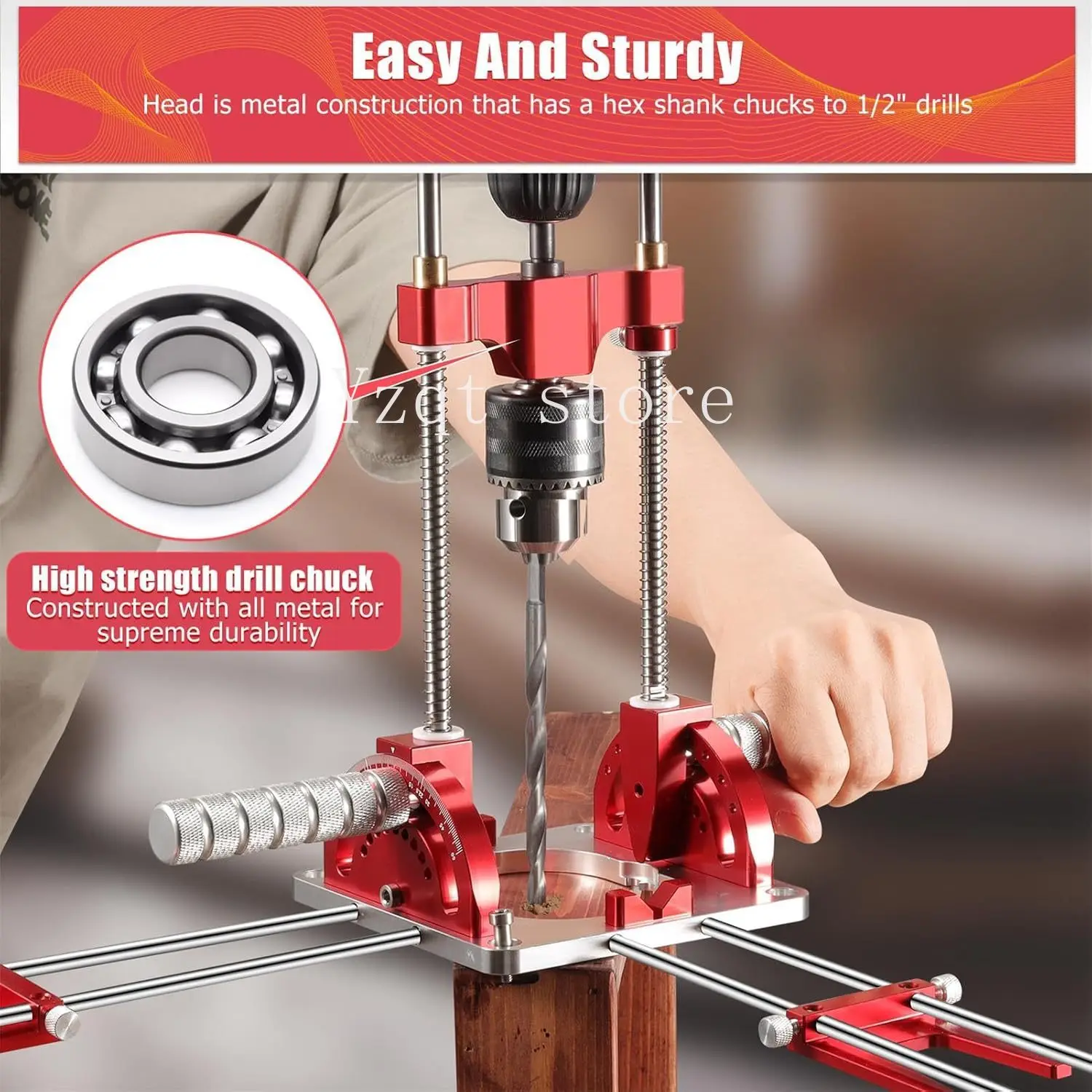 Cross-border portable belt drilling, precision locator
