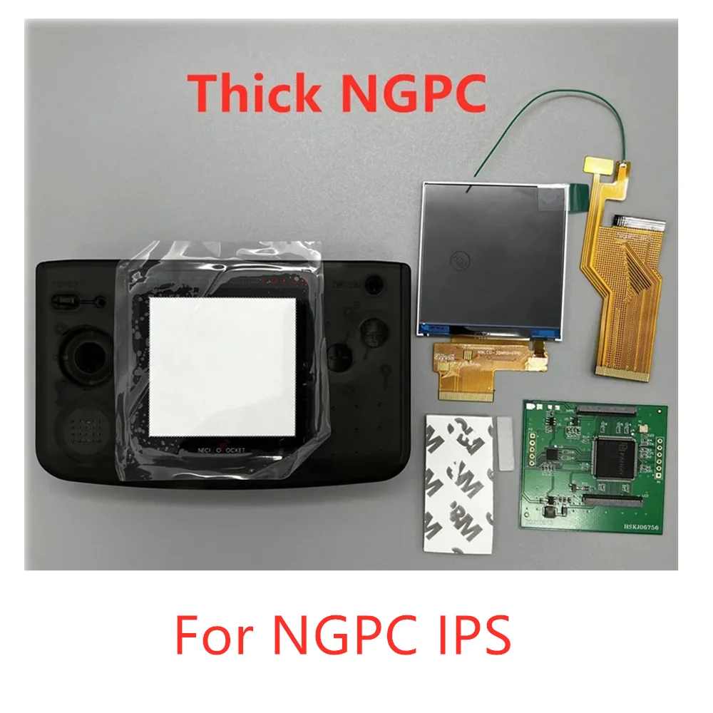 Оригинальный размер ЖК-экрана IPS 2,6 NGPC подходит для Neo Geo Pocket Color NGPC LCD. Не нужно резать корпус.