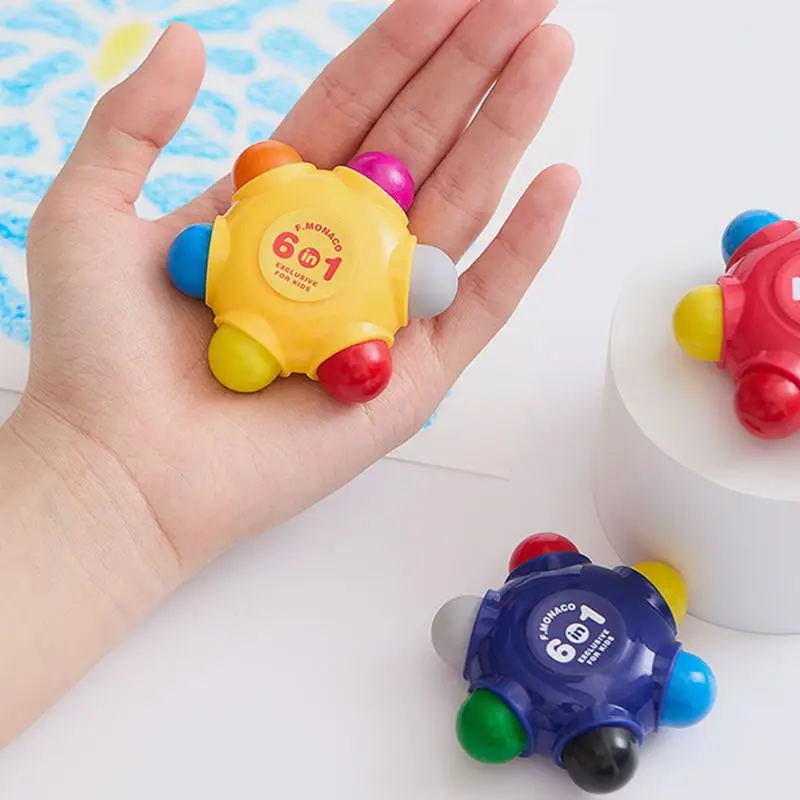 أقلام تلوين قابلة للغسل للأطفال مع ممحاة، أقلام رسم وتلوين قابلة للمسح للأولاد والبنات من سن 2 4 6 8 سنوات