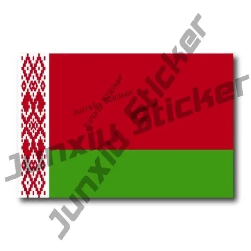 

Belarus Flag Car Decal Heavy Duty for Car Truck SUV Voiture Course Occlusion Scratch Exterior PVC Boat Accessories Custom Decals