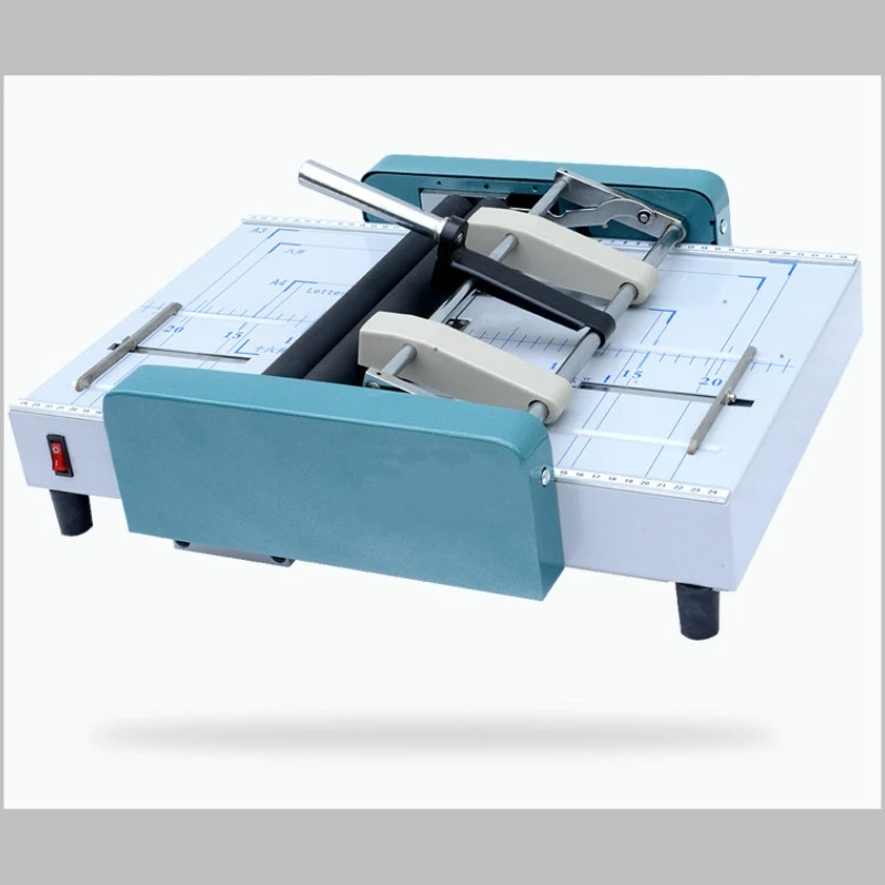 DX-8200 Electric booklet maker machine wire booklet making machine for office equipment