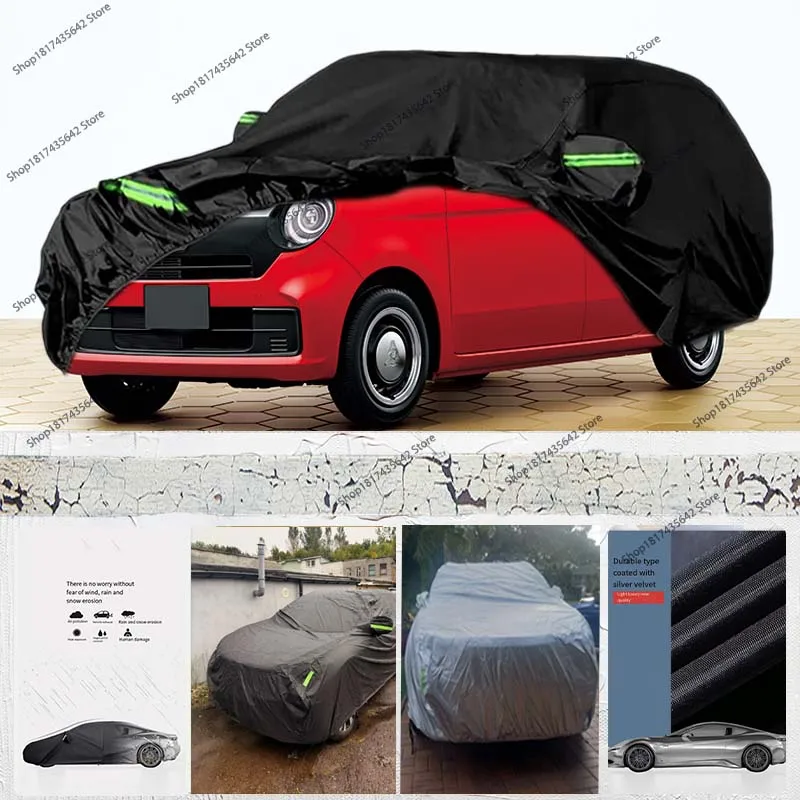 

Protective Full Car Cover for Honda N-ONE Outdoor Full Car Cover All Weather Waterproof Windproof Sunshade Dustproof