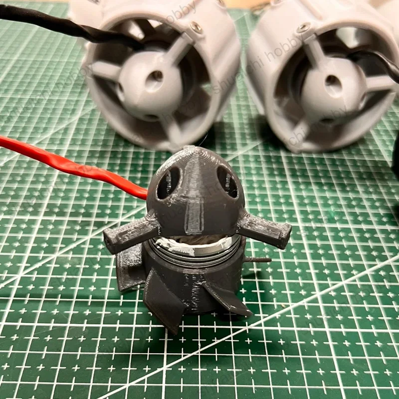 มอเตอร์ขับเคลื่อนใต้น้ำ ROV 12-17V กำลังสูงสุด 500 วัตต์ แรงขับ 2-2.5 กิโลกรัม ตัวเลือกแบบสองทิศทาง พร้อม ESC 40A สำหรับเรือลาก/เรือเหยื่อ/เรือดำน้ำ ชิ้นส่วน DIY