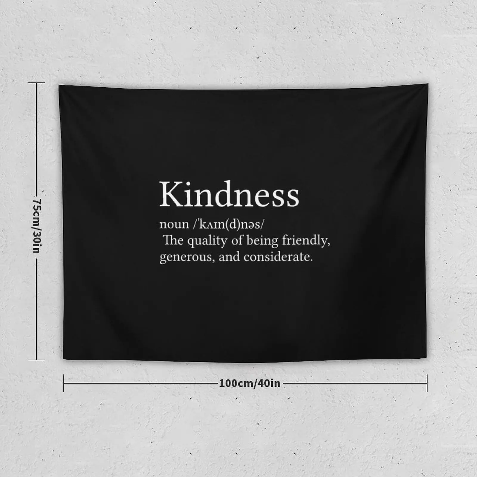 Kindness Definition Tapestry Decorative Wall Murals Wall Hanging Decor Decorations For Your Bedroom Nordic Home Decor Tapestry