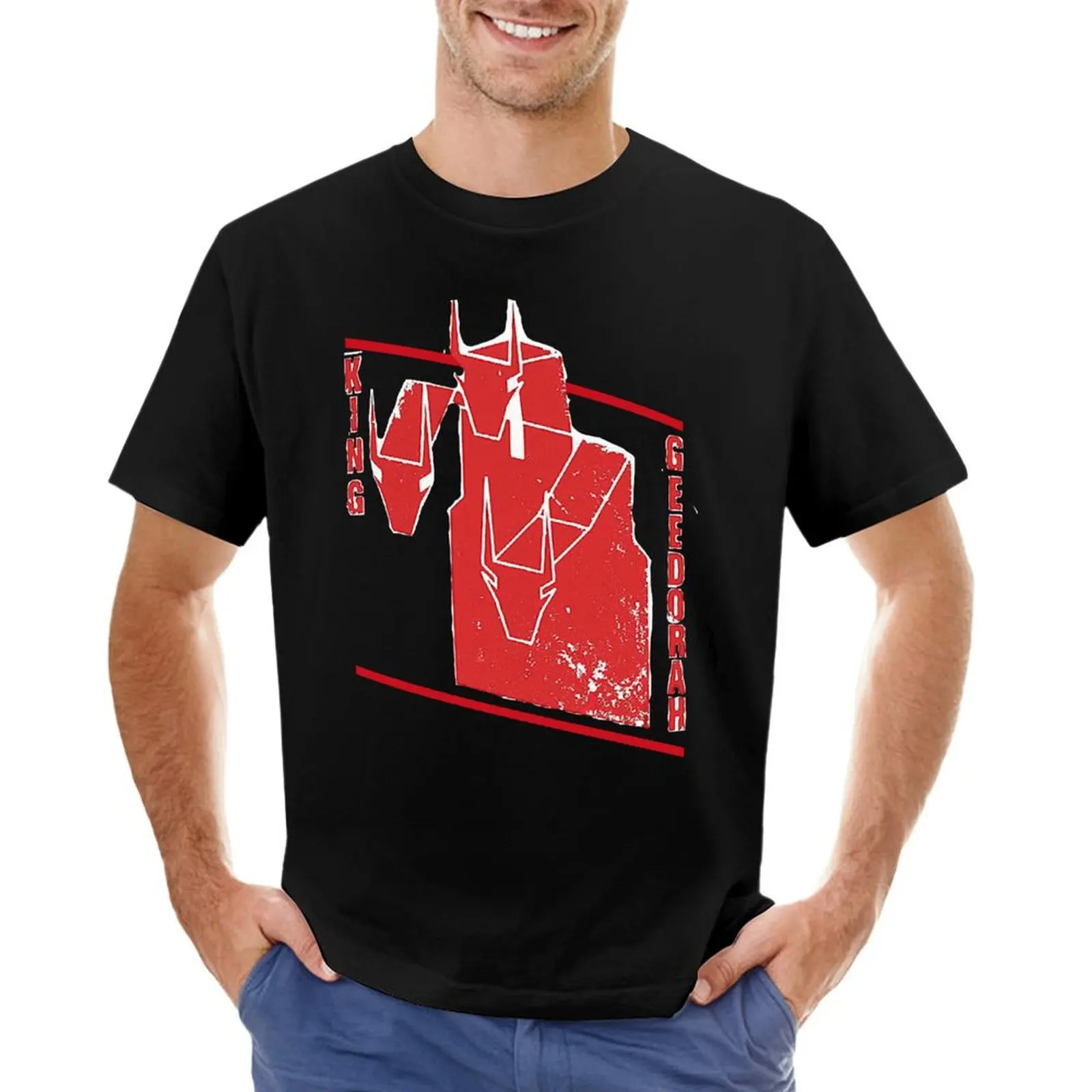

King Geedorah T-Shirt Aesthetic clothing blue archive black t-shirts for men