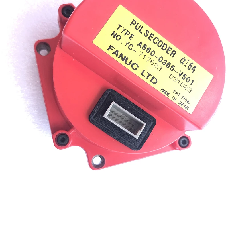 A860-0365-V501 (A860-0365-T101) A860-0360-V501 (A860-0360-T201) Fanuc Pulsecoder جهاز تشفير القيمة المطلقة/الزاوية الارتفاع 6 سم