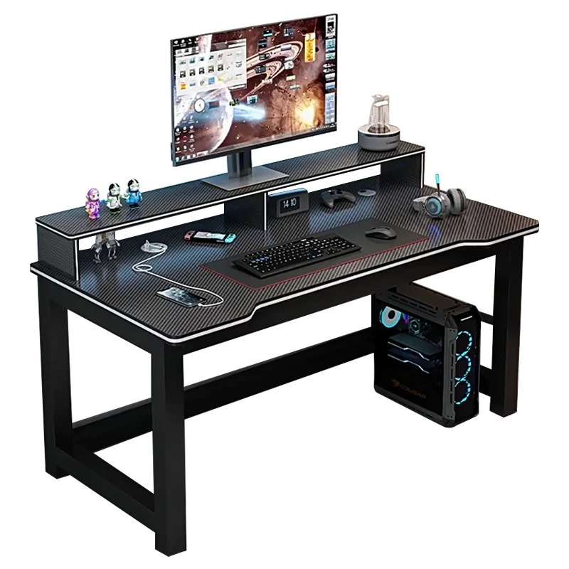 

Single desktop computer game table carbon fiber gaming e-sports table