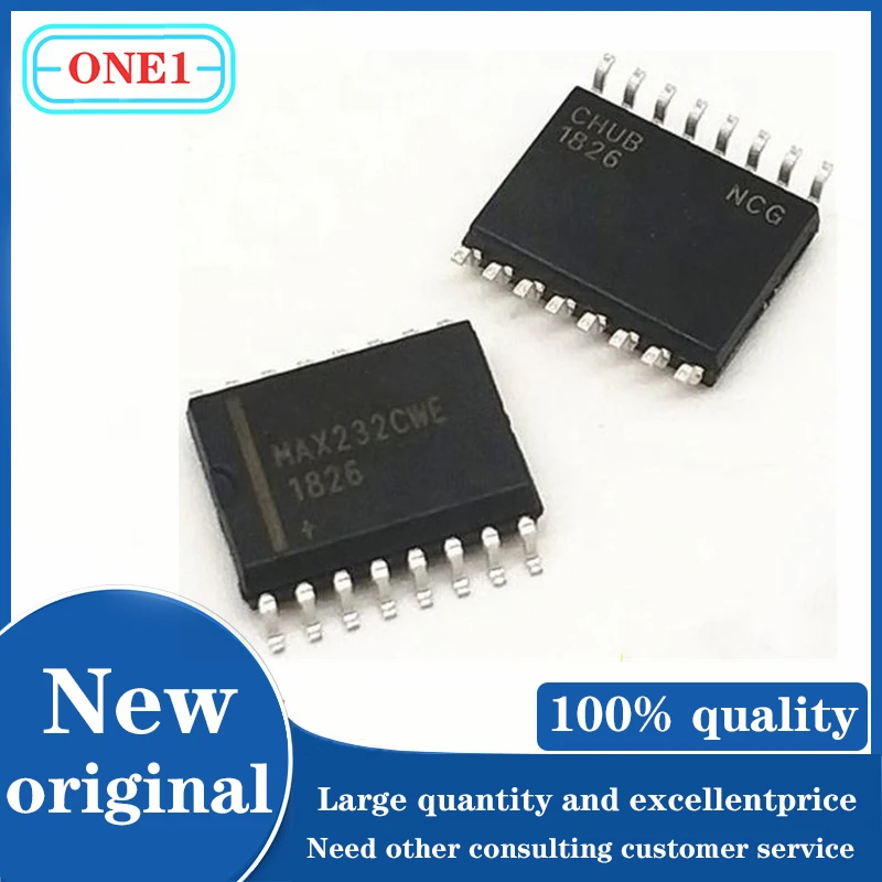 

10PCS/lot MAX232CWE MAX232 IC TRANSCEIVER FULL 2/2 16SOIC IC Chip New original